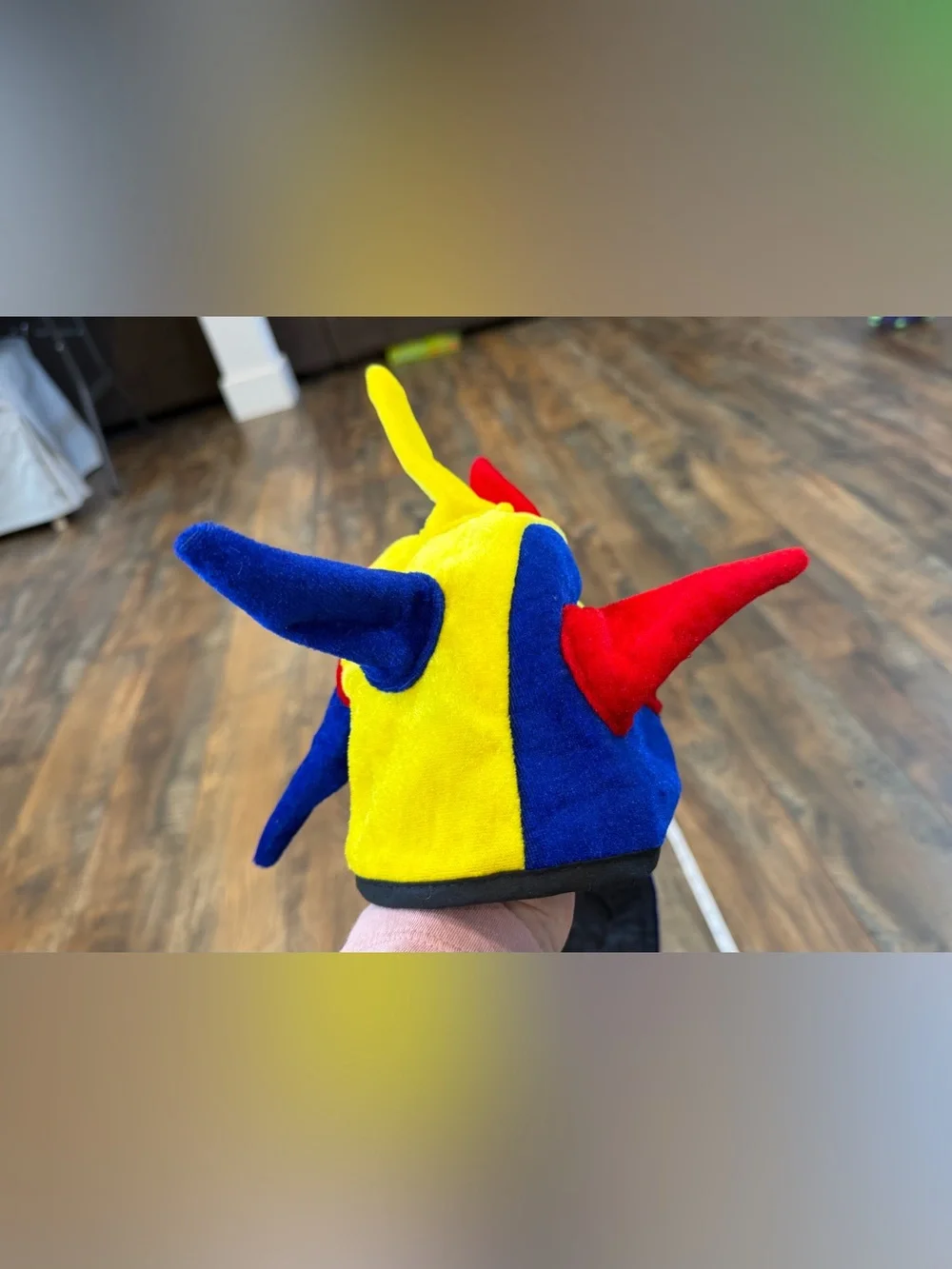 Multi Color Hat Dragon Tail Spikes, One Size Fits Most